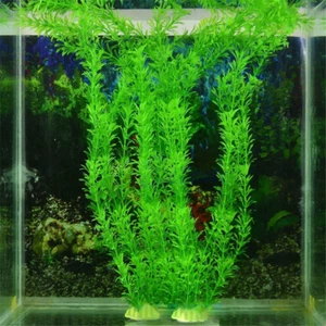 Artificial Fake Plastic Water Grass Plants Fish Tank Aquarium Ornament Decor USA - Picture 1 of 11