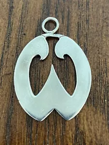 Ciondolo Vintage Argento Sterling 925 6 Grammi o 0,2 Oz - Foto 1 di 4