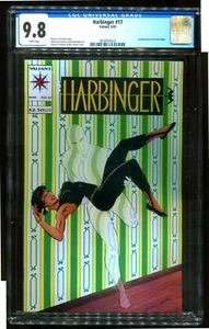 HARBINGER 17 CGC 9.8 1ST APP OF CAMOUFLAGE MARVEL - Picture 1 of 2