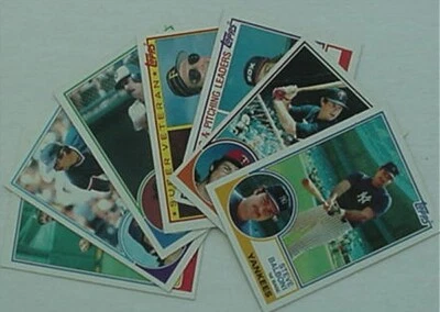1983 TOPPS Baseball Singles (1-270) 30¢ each w/discount ***$2.50 MINIMUM*** - Image 1 of 2