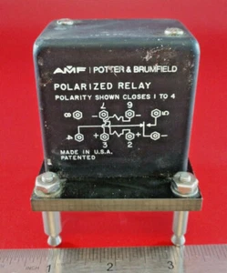 RELÉ POLARIZADO AMF POTTER AND BRUMFIELD MDP-930-1 - Imagen 1 de 4