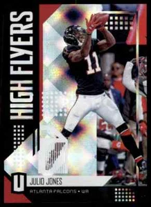 2018 UNPARALLELED HIGH FLYERS JULIO JONES ATLANTA FALCONS #HF-JJ INSERT - Picture 1 of 2