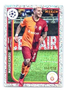 2024 Topps Chrome Merlin #63 Mauro Icardi Mini Diamond Refractor 55/150 - - Picture 1 of 2