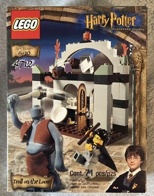 LEGO 4712 Troll On The Loose Sealed New MISB Mint Harry Potter Sorcerer's Stone - Image 1 of 2
