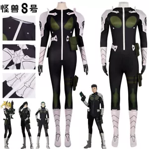 Anime Kaiju Nummer.8: KAFKA HIBINO Overall Cosplay Kostüm Outfits Uniform Anzug - Bild 1 von 25
