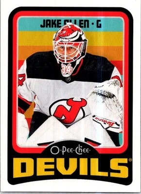 2024-25 O-Pee-Chee #450 Jake Allen Retro - Image 1 of 2