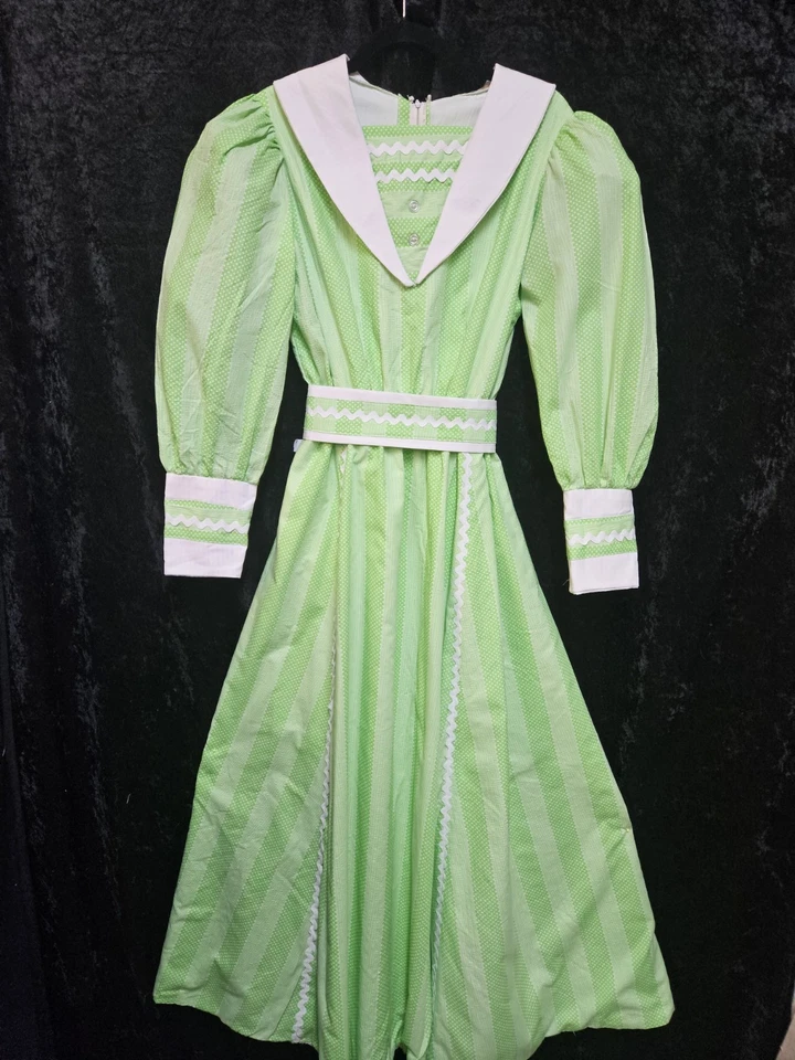 Performance Stage Costume Victorian Dress sizes  BUST 24" WAIST 34" LENGTH 54x - Image 1 of 4