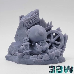 Chibi Tonberry | Kit Modelo Resina 2.5 Pulgadas | Hágalo Usted Mismo Final Fantasy Adorable Monstruo - Imagen 1 de 9