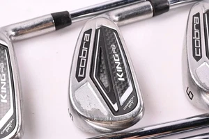 Cobra King F8 Irons / 4-PW / Stiff Flex N.S.Pro Modus³ Tour 105 Shafts - Picture 1 of 7