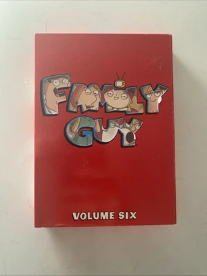 Family Guy Volume 6: Season 5 Part 2 And Season 6 Part 1 DVD Complete Slip Cover - Image 1 of 4
