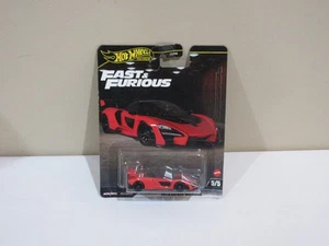 Hot Wheels Autos, Premium McLaren Senna Fast & Furious Maßstab 1:64 Die-Cast Auto - Bild 1 von 1