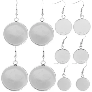 Bandeja de biseles para accesorios para pendientes de 10 piezas para hacer joyas bandejas colgantes - Imagen 1 de 12