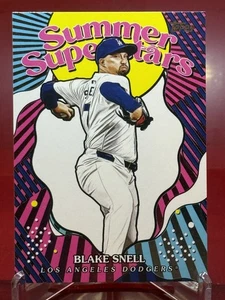 2025 Topps Blake Snell #SS-44 Summer Superstars Los Angeles Dodgers - Picture 1 of 2