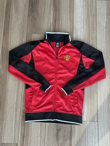 Manchester United Full Zip Jacket Soccer Authentic Football Club MUFC Youth L - Picture 1 of 12