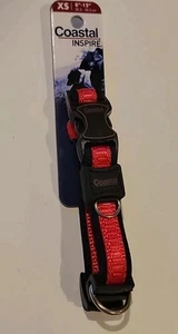 Coastal Ribbon XS 8”-12” Inch Dog Collar Extra Small - Picture 1 of 6