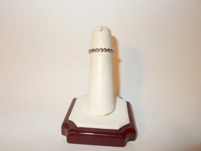 Pandora Moments Band of Hearts ALE .925 Sterling Silver Ring Size 6 - Image 1 of 4