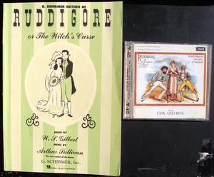 RUDDIGORE (Gilbert & Sullivan) CD and Piano/Vocal Score - Picture 1 of 1