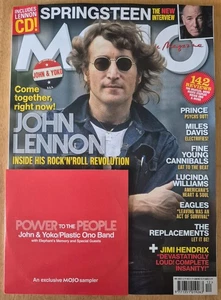 Mojo Magazine (UK) - December 2025 - John Lennon - Bruce Springsteen - Free CD - Picture 1 of 1
