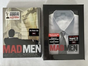 Mad Men Seasons 1 & 2 DVD Set – Brand New, Factory Sealed - Picture 1 of 3