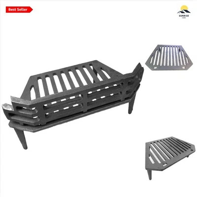 Victorian Cast Iron Fire Screen for 16-Inch Fireplaces - Image 1 of 4