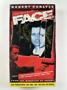 Face VHS Action Thriller Robert Carlyle New Line Screener Promo New SEALED - Picture 1 of 6