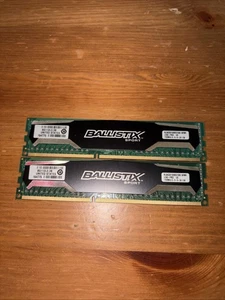 Ballistix Sport 8GB (2x4GB) RAM PC3-10600 DDR3-13330 SDRAM BLS4G3D1339DS1S00 - Picture 1 of 2