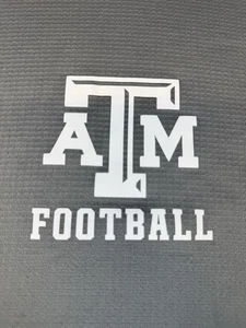 Texas AM Football Aggies SEC Sweater Mens 2XL XXL Gray Pullover Adidas Hoodie - Picture 1 of 11