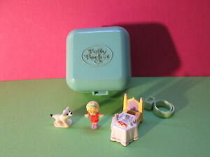 Polly Pocket Mini ♥ Dinnertime ♥  Ring Case ♥ Ringdose ♥ 1991 ♥ 