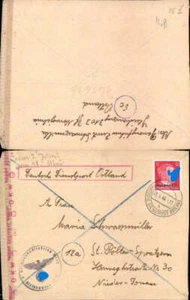 Feldpost Nowojelnia Belarus Grodno Novoyel'nya Spratzern m. Inhalt Zensur - Bild 1 von 1