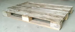 15x Einwegpaletten 120 x 80 Paletten Transport Holzpalette Euro Format 7 Bretter - Bild 1 von 6
