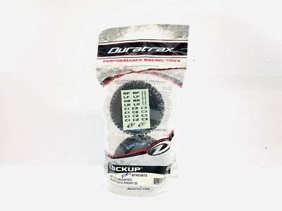 New Duratrax DTXC3672 Locked SC Wheels with Mounted Black Tires Rc - Image 1 of 3