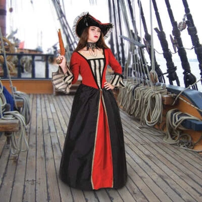 Anne Bonny Pirate Dress Gown - Image 1 of 2