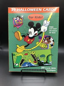 Vtg The Perils of Mickey Disney Halloween Cards (39 Cards) MADE IN U.S.A. - Picture 1 of 3