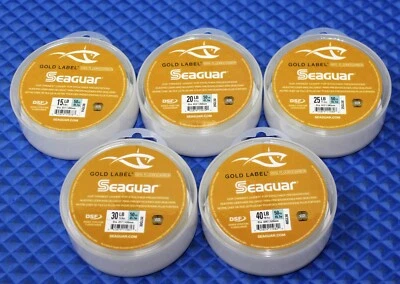 Seaguar Gold Label Fluorocarbon Leader 50YD DSF GL50 CHOOSE LINE WEIGHT! - Image 1 of 4
