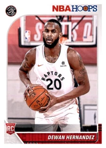 2019-20 NBA Hoops Dewan Hernandez Raptors #254 Rookie RC PWE - Bild 1 von 2