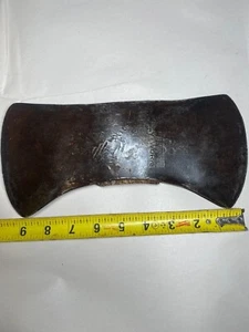 VINTAGE TRUE TEMPER KELLY WORKS WORLDS FINEST DOUBLE BIT AXE HEAD 3lb 13oz - Picture 1 of 5