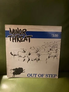 Minor Threat Out Of Step LP Vinyl Dischord Record Original 1983 $3.50 Post VG+ - Picture 1 of 4