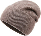 Lallier 100% Merino Wool Beanie with Fleece Lining for Men and Women, Pure Wool