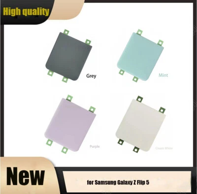 Back Door Battery Rear Glass Cover for Samsung Galaxy Z Flip 5 Replacement Parts - Image 1 of 4