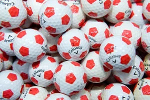 50 Callaway Chrome Soft with RED TRUVIS Golf Balls ## Clearance SALE ##. - Picture 1 of 1