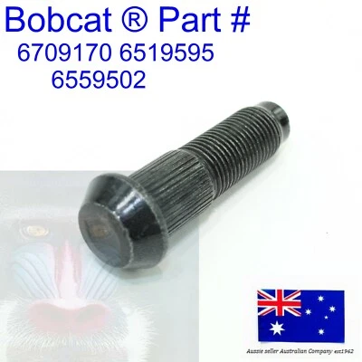fits Bobcat Wheel Bolt Stud 6709170 763 773 7753 825 843 853 863 2400 2410 1213 - Image 1 of 4