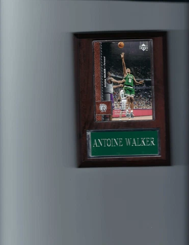 ANTOINE WALKER PLAQUE BOSTON CELTICS BASKETBALL NBA   C2 Cover
