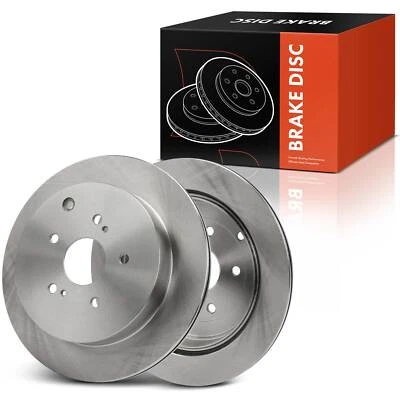 Rotores de freno de disco traseros izquierdo y derecho de 308 mm 2 piezas para Suzuki Grand Vitara 2009-2013 Foto 1 de 4