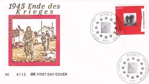 ⭐ 1995 Bonn Germany - End of WWII - First Day cover FDC - Ersttagsbrief ⭐ E505 - Picture 1 of 3