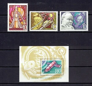 RUSSIA - 1969 COSMONAUTS' DAY - SCOTT 3578 TO 3581 - MNH - Picture 1 of 1