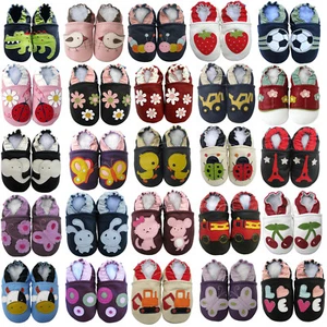 carozoo Fr bébé chaussons bébé fille enfant chaussures cuir jusqu'à 8 ans - Bild 1 von 28