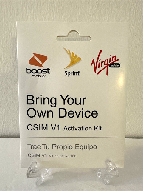 Boost Mobile Traiga su propio dispositivo (BYOD) Kit de tarjeta SIM -  Prepago