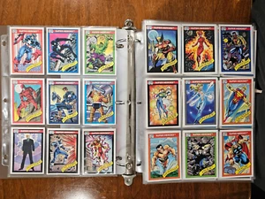 1990 Impel Marvel Universe Series 1 Complete Set #1-162 With All 5 Holograms - Picture 1 of 20