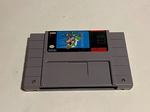 Carro auténtico Super Mario World (Nintendo SNES 1991) solo probado funciona limpio - Imagen 1 de 4