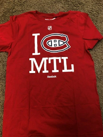 Mens Reebok Montreal Canadiens Shirt Multiple Sizes Cover